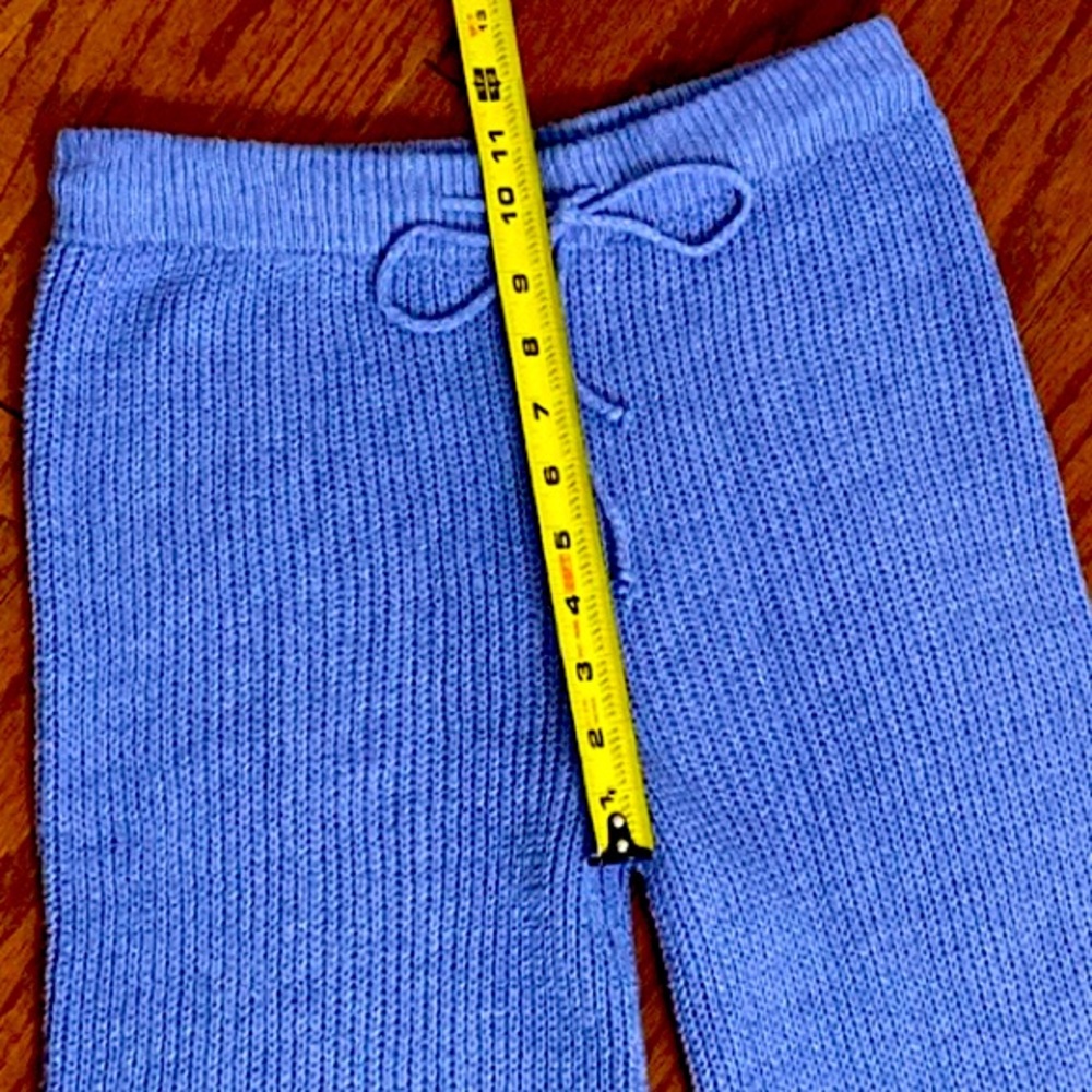 SHEIN Periwinkle High waste sweater pants with bag - Size medium - Picture 6 of 9